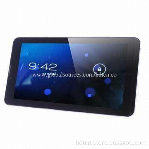 7-inch Tablet PCs with 1,024 x 600 Pixels Resolution HD Screen Google's Android 4.2 OS